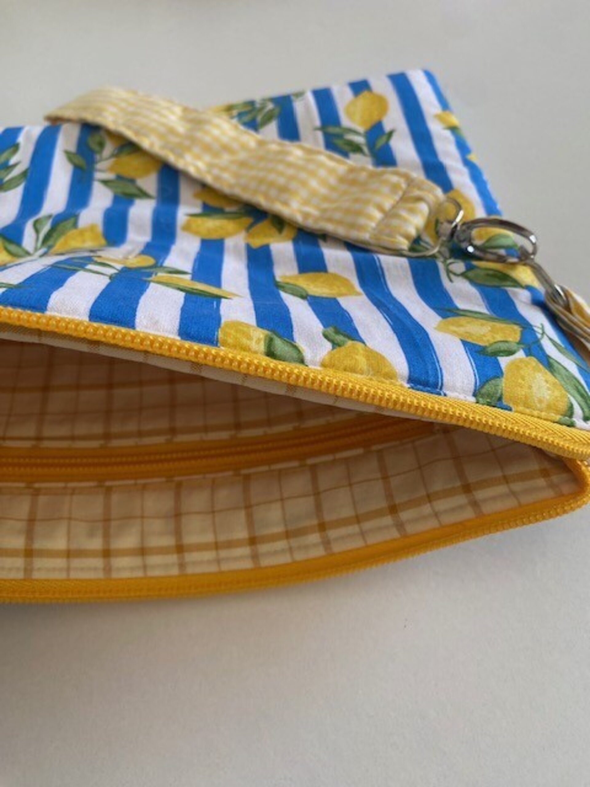 Bolso Mía Limones azul - 4