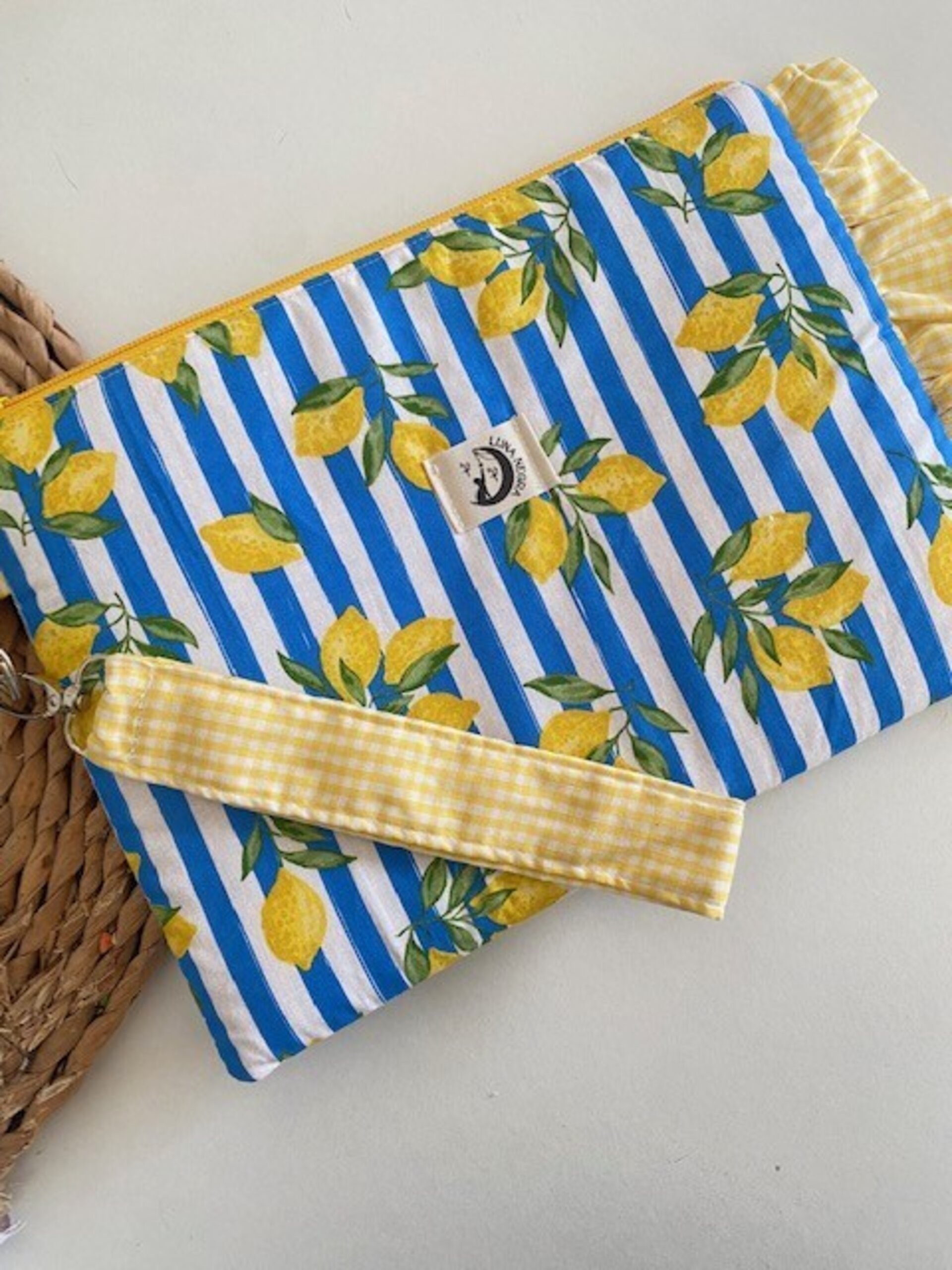 Bolso Mía Limones azul - 3