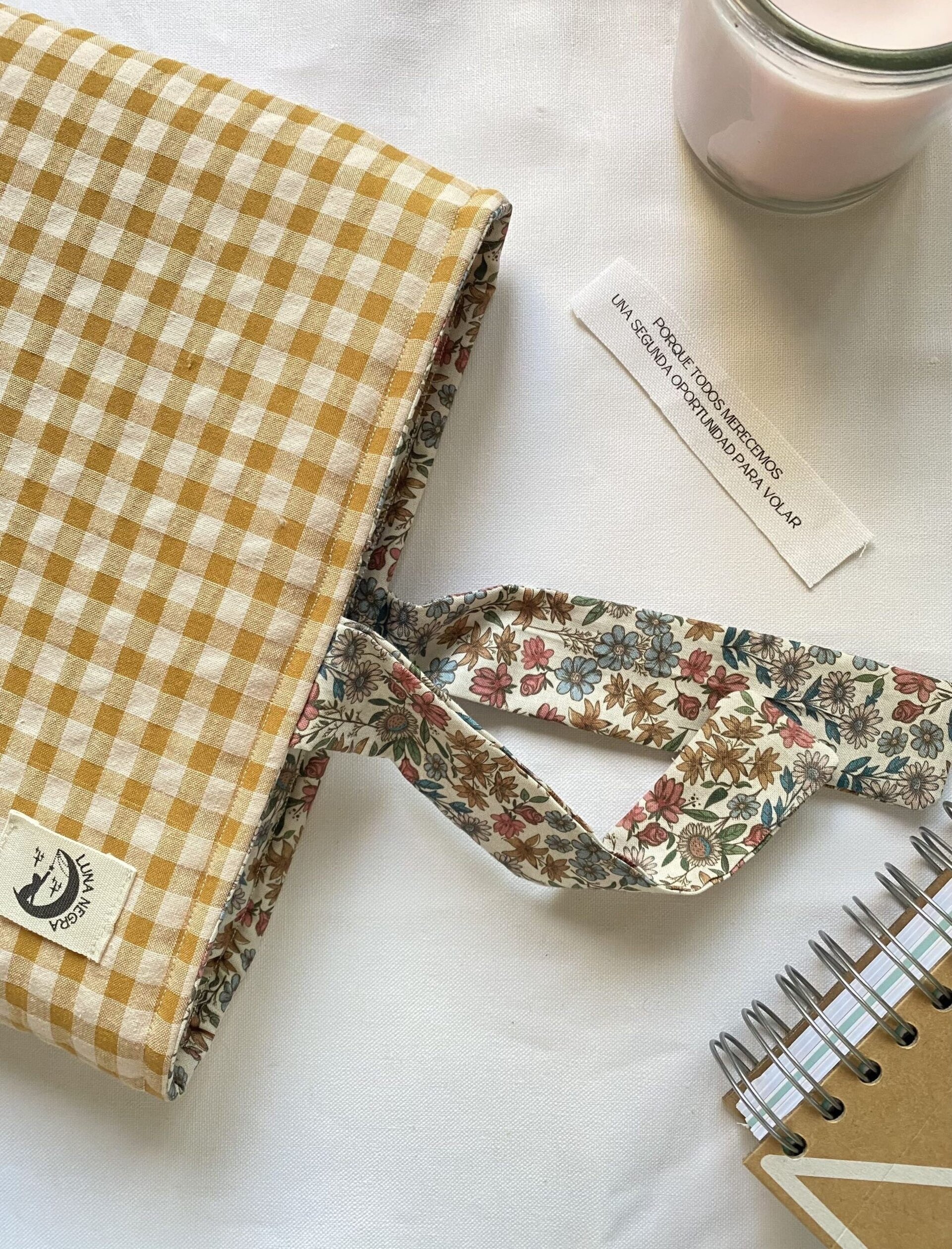 Funda de libro Las alas de Sophie "Vichy" - 8