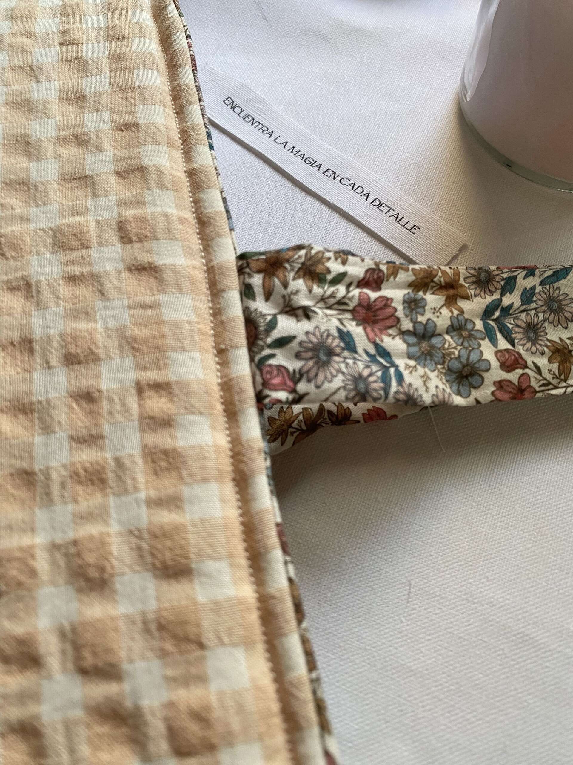 Funda de libro Las alas de Sophie "Vichy" - 5