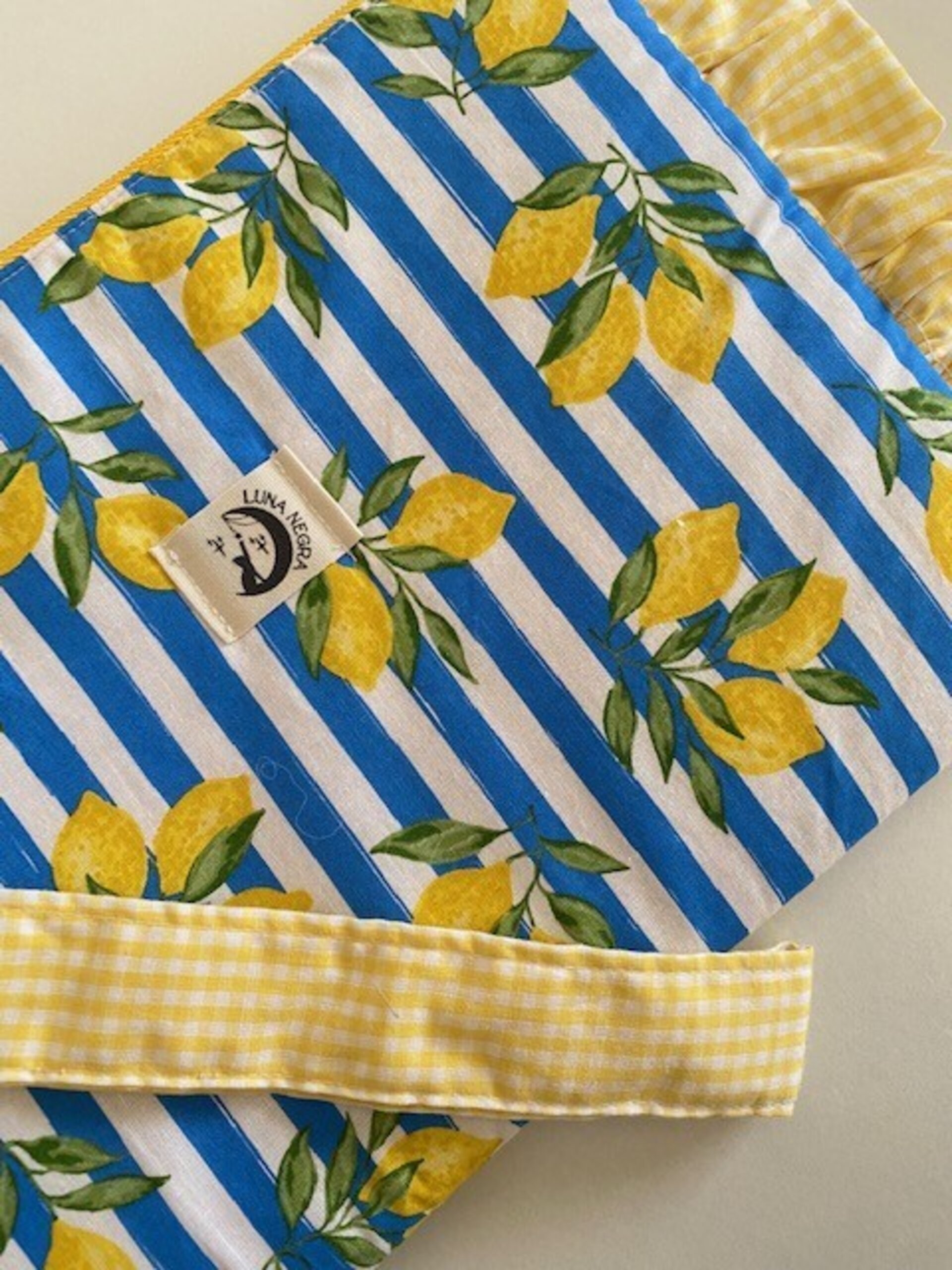 Bolso Mía Limones azul - 2